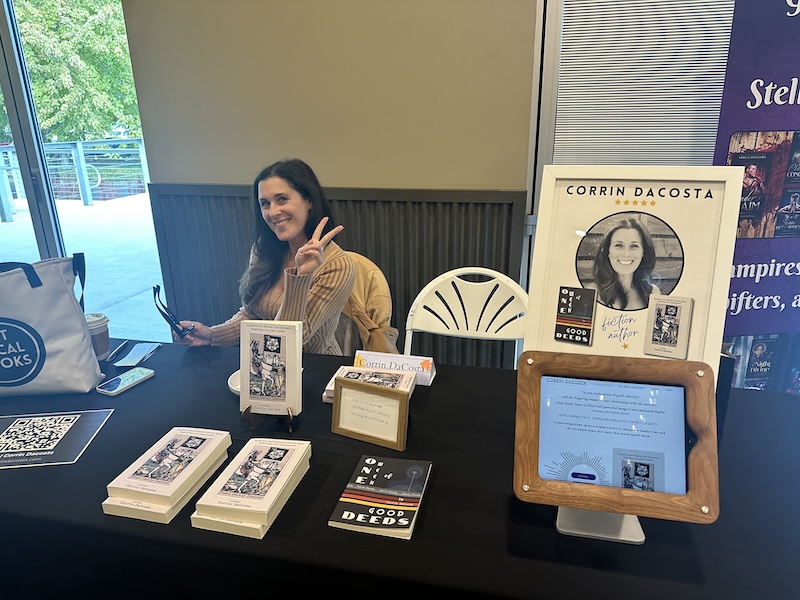 iPad Kiosk for Book Fair at Bookfest